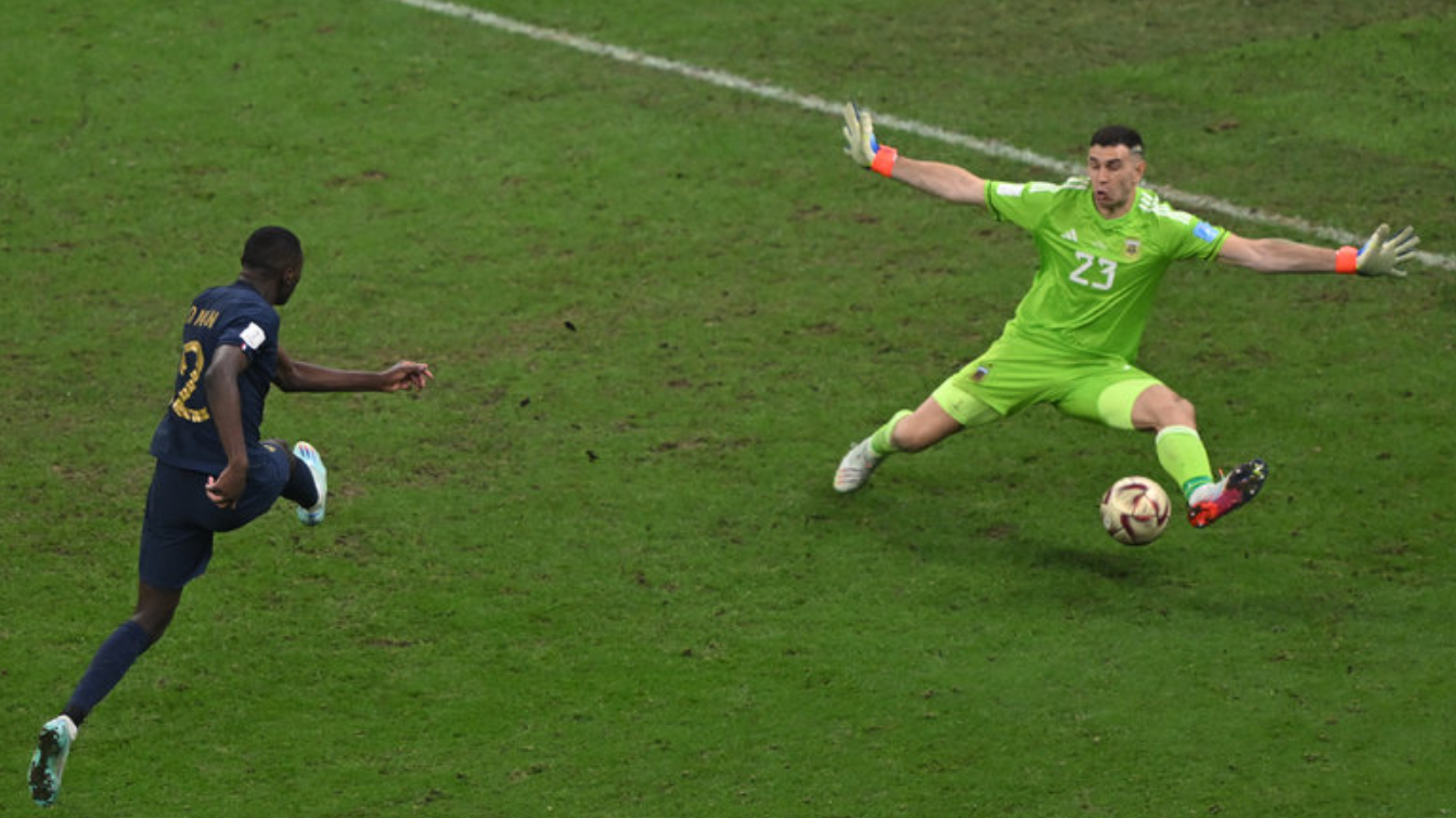 Randal Kolo Muani na final da Copa do Mundo