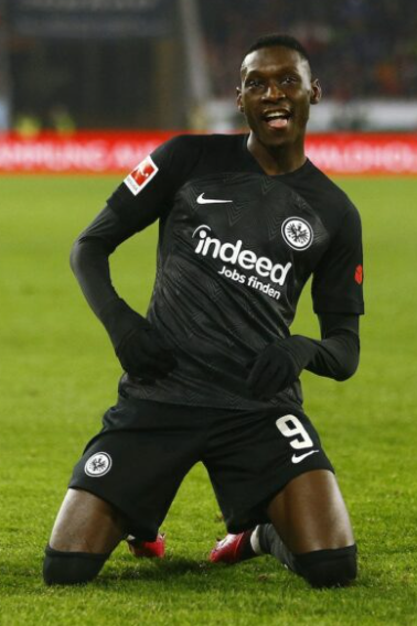 Randal Kolo Muani na foto da seleção francesa